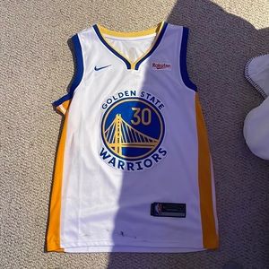 Steph curry jersey, Mens large, worn once and in perfect condition.